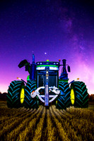 DEERE IN THE NIGHT