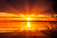 SUNBURST AT THE BEAR