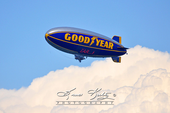 THE GOODYEAR AIRSHIP